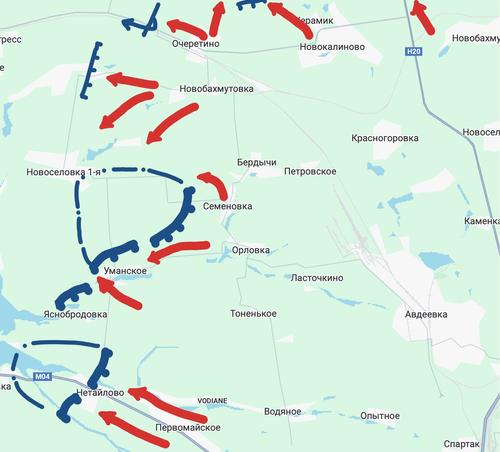 Россияне быстрым натиском выбили врага ещё из нескольких н/п под Авдеевкой