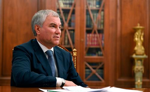 Володин поддержал выбор Путиным Белоусова на пост главы Минобороны России Володин поддержал выбор Путиным Белоусова на пост главы Минобороны России