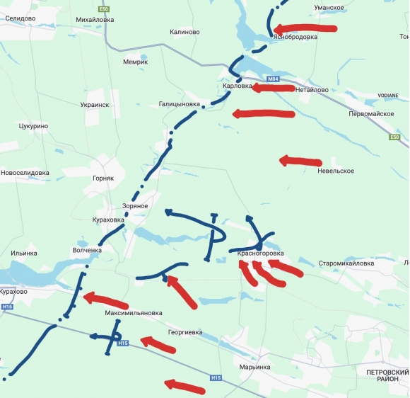 Военкоры: украинские войска оставляют Красногоровку