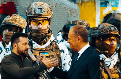 Туск пообещал Зеленскому создать в Польше «Украинский легион» Туск пообещал Зеленскому создать в Польше «Украинский легион»