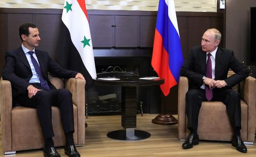 Асад назвал актуальными переговоры с Путиным на фоне геополитических событий Асад назвал актуальными переговоры с Путиным на фоне геополитических событий