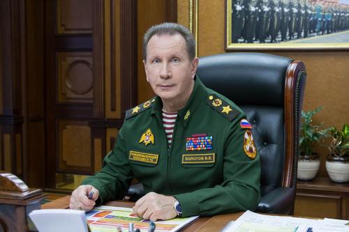 Генерал армии Виктор Золотов поздравил сотрудников и ветеранов СОБР