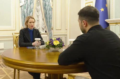 Зеленский обсудил с Каллас потребности Украины в ПВО Зеленский обсудил с Каллас потребности Украины в ПВО