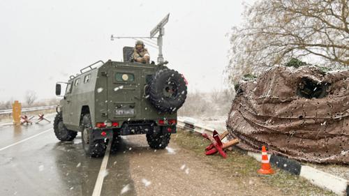 Блокпосты в Крыму Блокпосты в Крыму