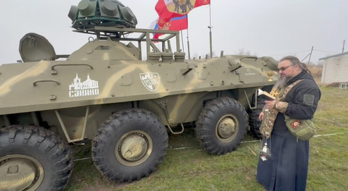 Православные из владимирской деревни собрали деньги на БТР для отряда «Барс» Православные из владимирской деревни собрали деньги на БТР для отряда «Барс»