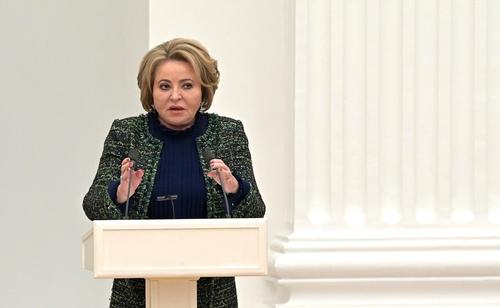 Матвиенко: атаки на российских военкоров говорят о том, что Киев боится правды Матвиенко: атаки на российских военкоров говорят о том, что Киев боится правды