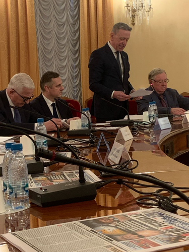 Состоялось первое заседание Попечительского совета Российской академии естественных наук Состоялось первое заседание Попечительского совета Российской академии естественных наук