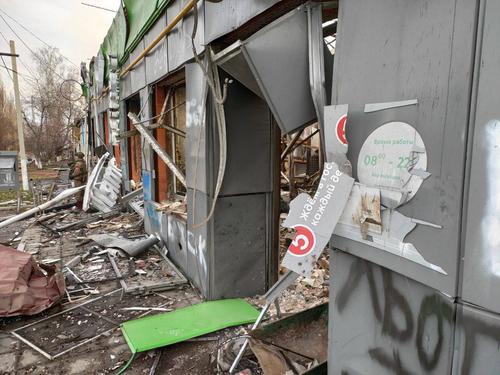 Знаменитую «Пятерочку» в Судже могут оставить разрушенной. Знаменитую «Пятерочку» в Судже могут оставить разрушенной.