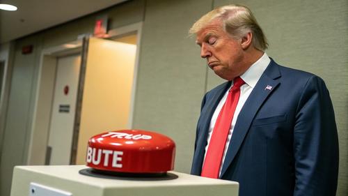 Трамп и кнопка Трамп и кнопка