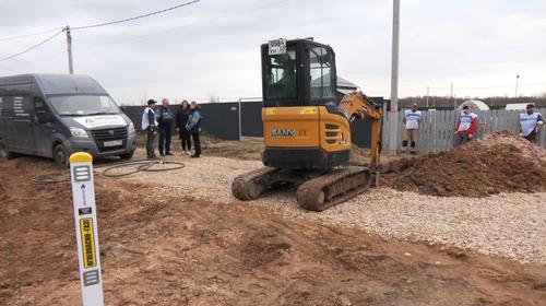 В Дубне строят газопровод к посёлку для многодетных семей В Дубне строят газопровод к посёлку для многодетных семей