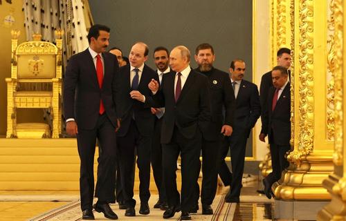 Песков: Путин и Аль Тани дали высокую оценку переговорам в Москве Песков: Путин и Аль Тани дали высокую оценку переговорам в Москве
