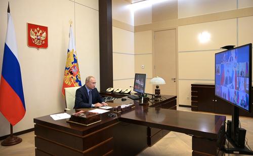 Путин сообщил о решении создать буферную зону на границе с Украиной Путин сообщил о решении создать буферную зону на границе с Украиной